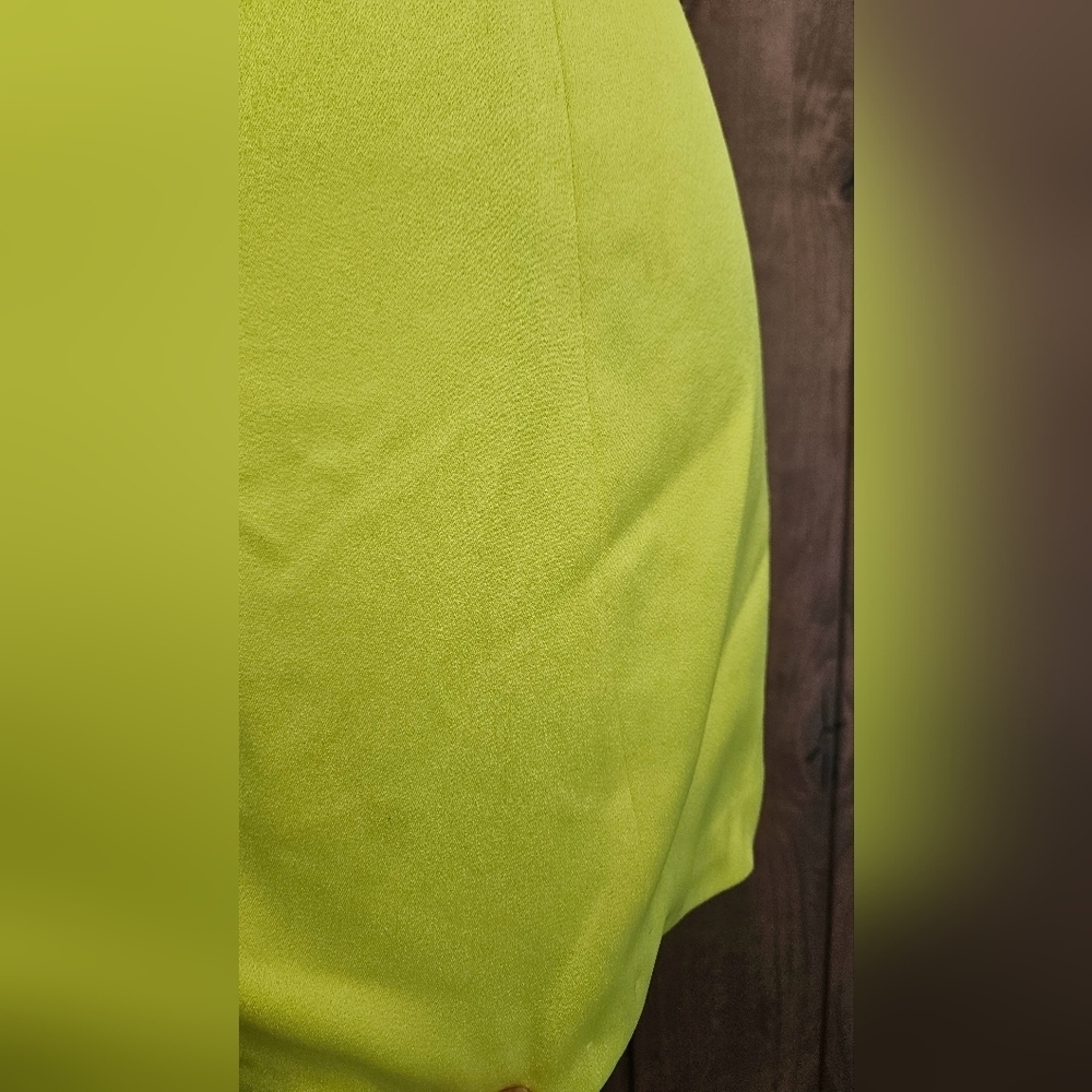 Alice + Olivia Neon Yellow Mini Dress - Picture 8 of 14